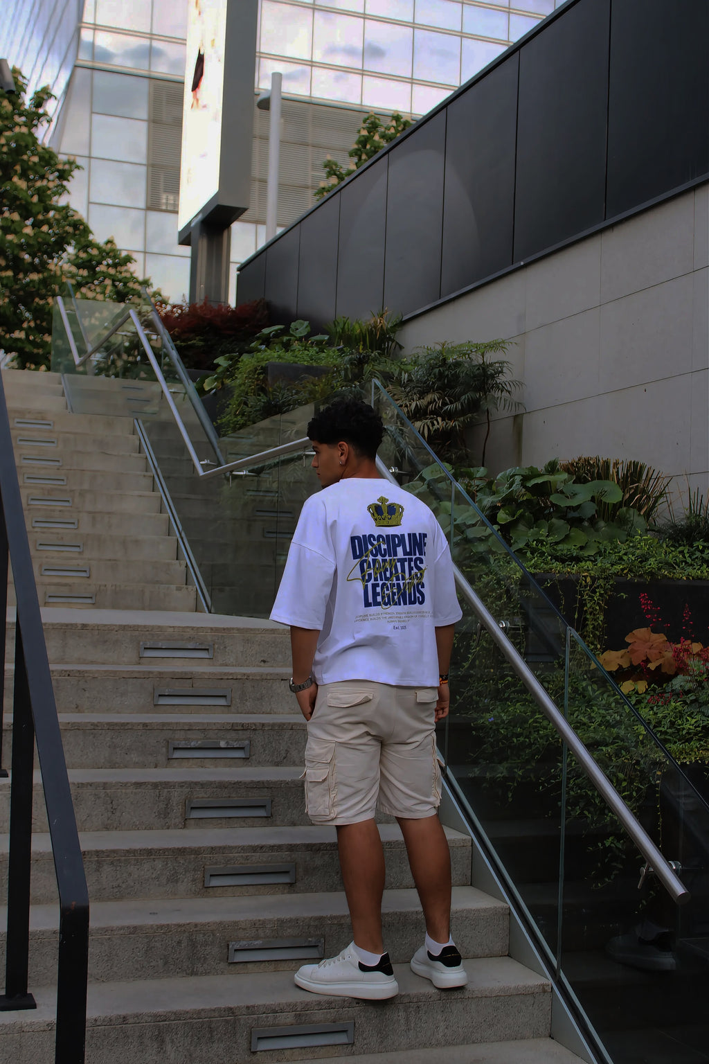 Discipline Creates Legends White Tee