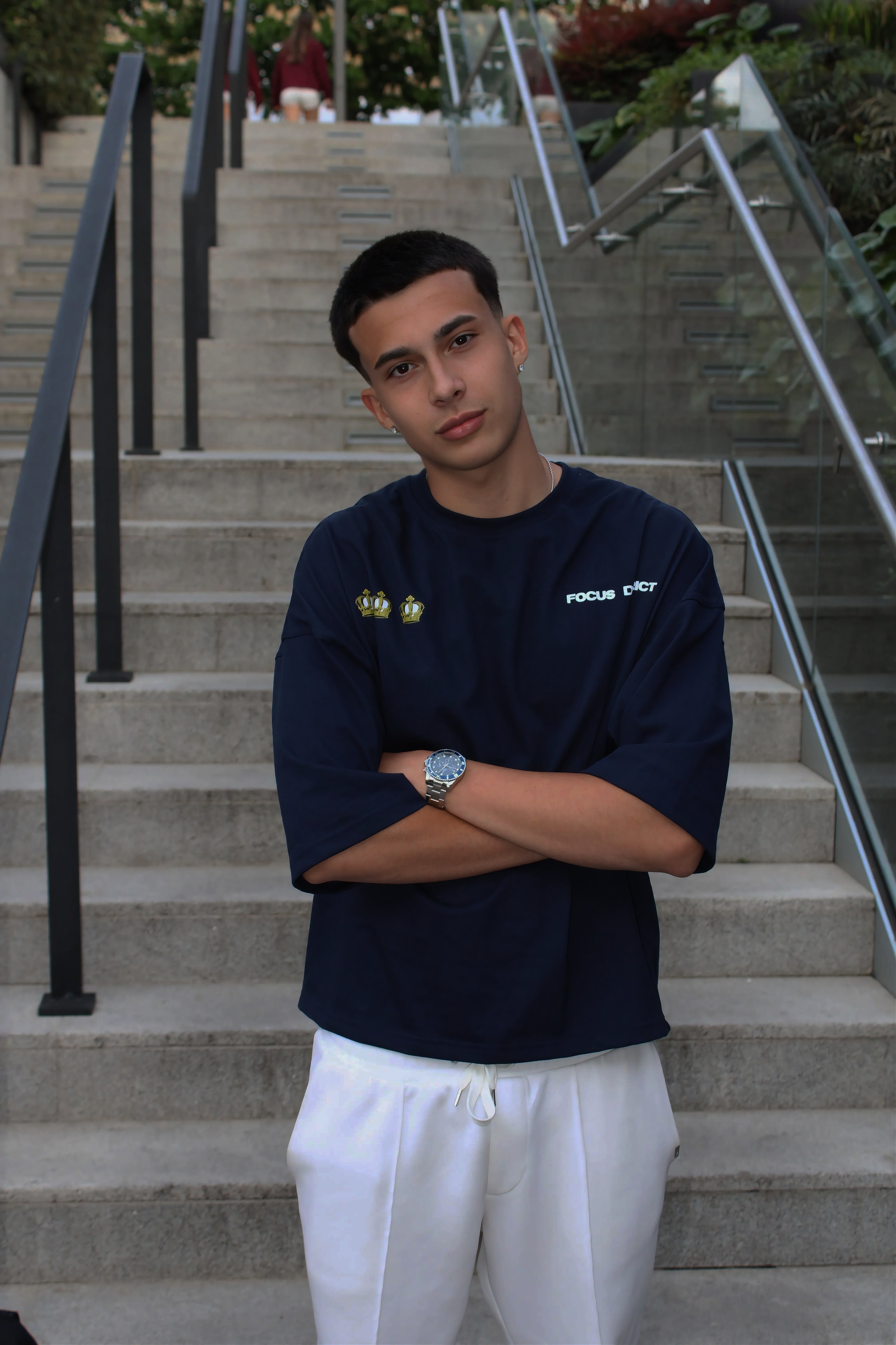 Discipline Creates Legends Navy Tee